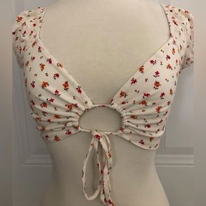 Floral Crop top